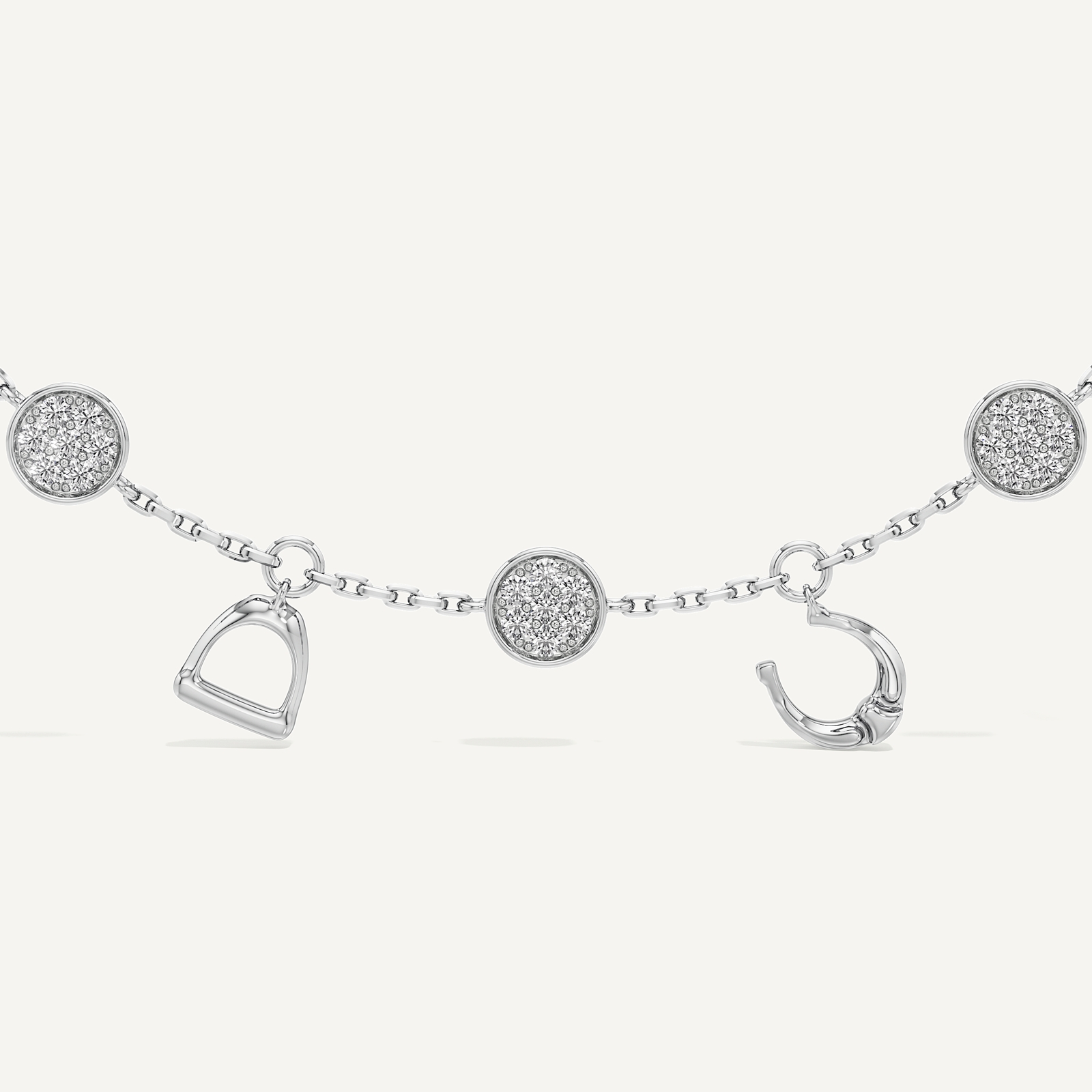 Buy Best|Orion Charm Horseshoe Lab Grown Diamond BR|online