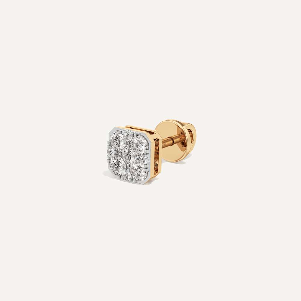 Eternal Asscher Diamond Earrings