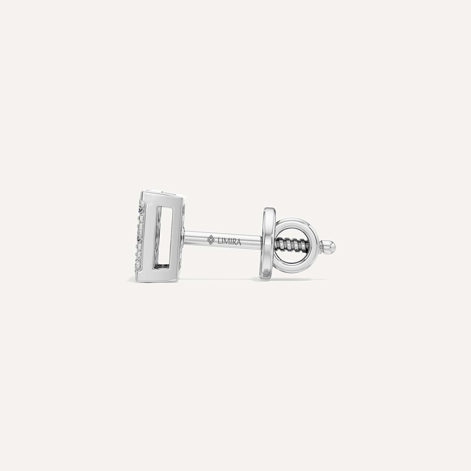Tensor Princess Diamond Earring
