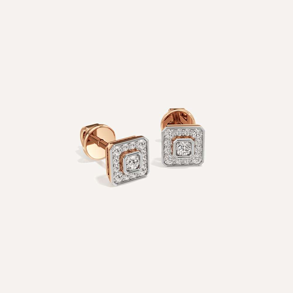 Everyday Luxury Asscher Diamond Earrings