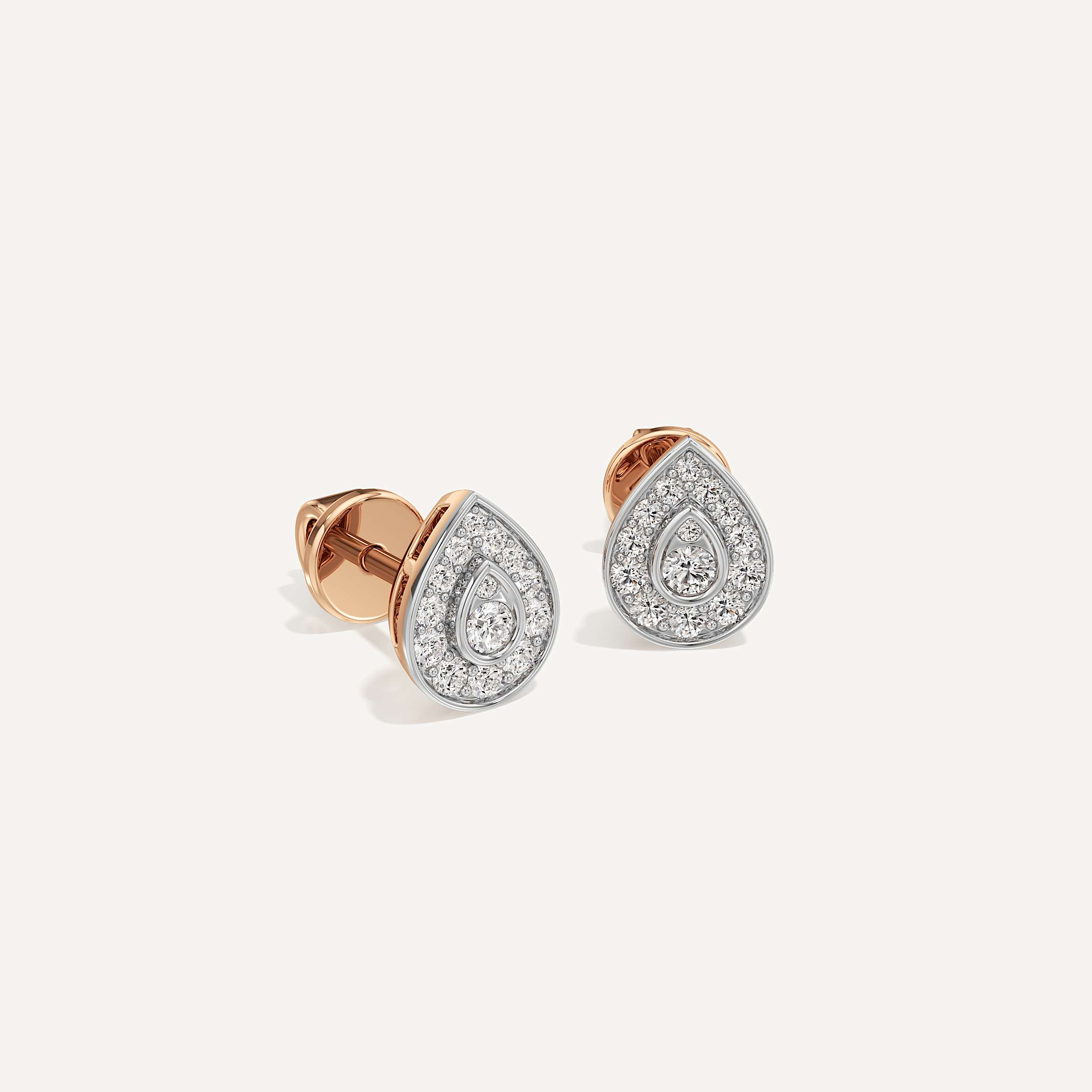 Always There Pear Diamond Earring