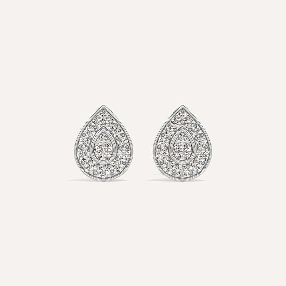 Always There Pear Diamond Earring