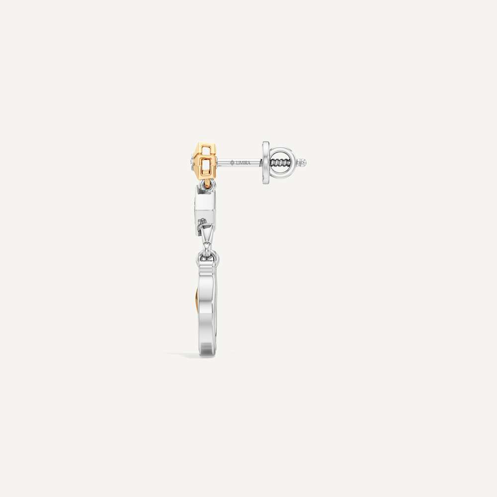 Stellar Star Hoseshoe Earring