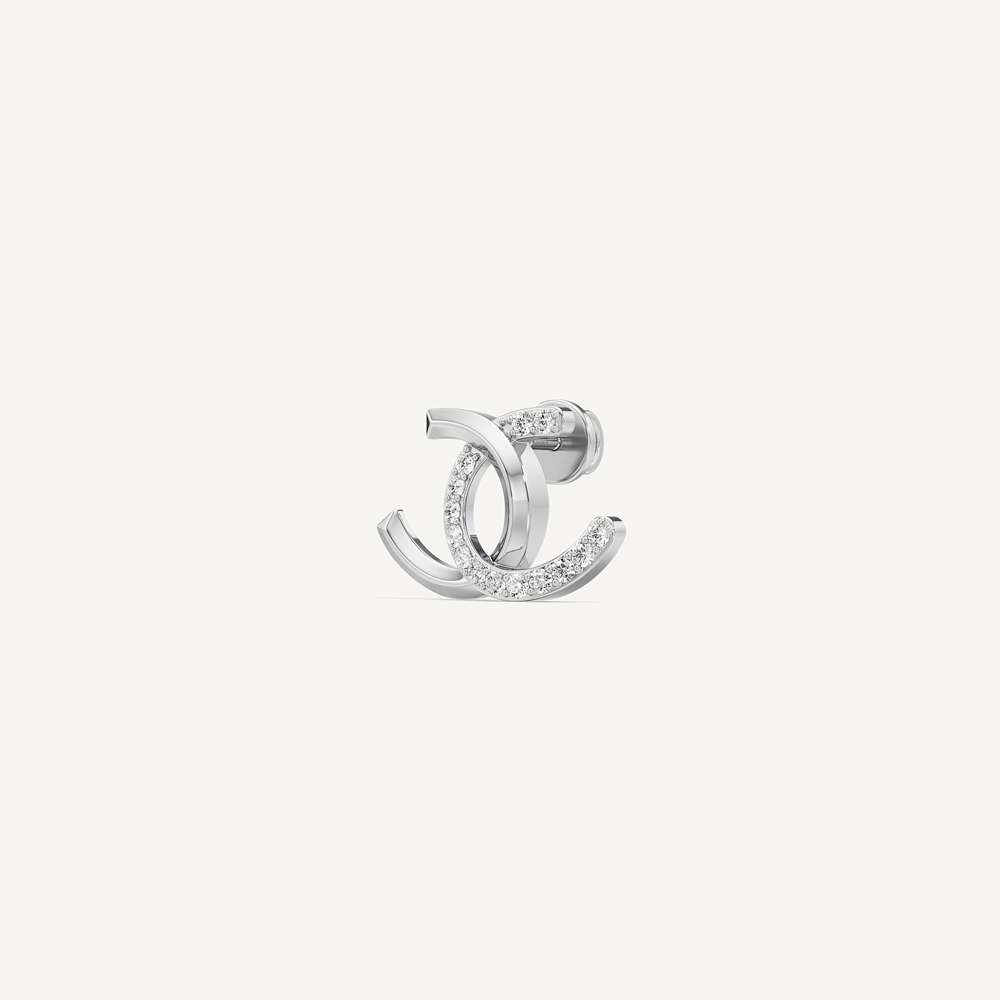 Duet Arc Horseshoe Earring