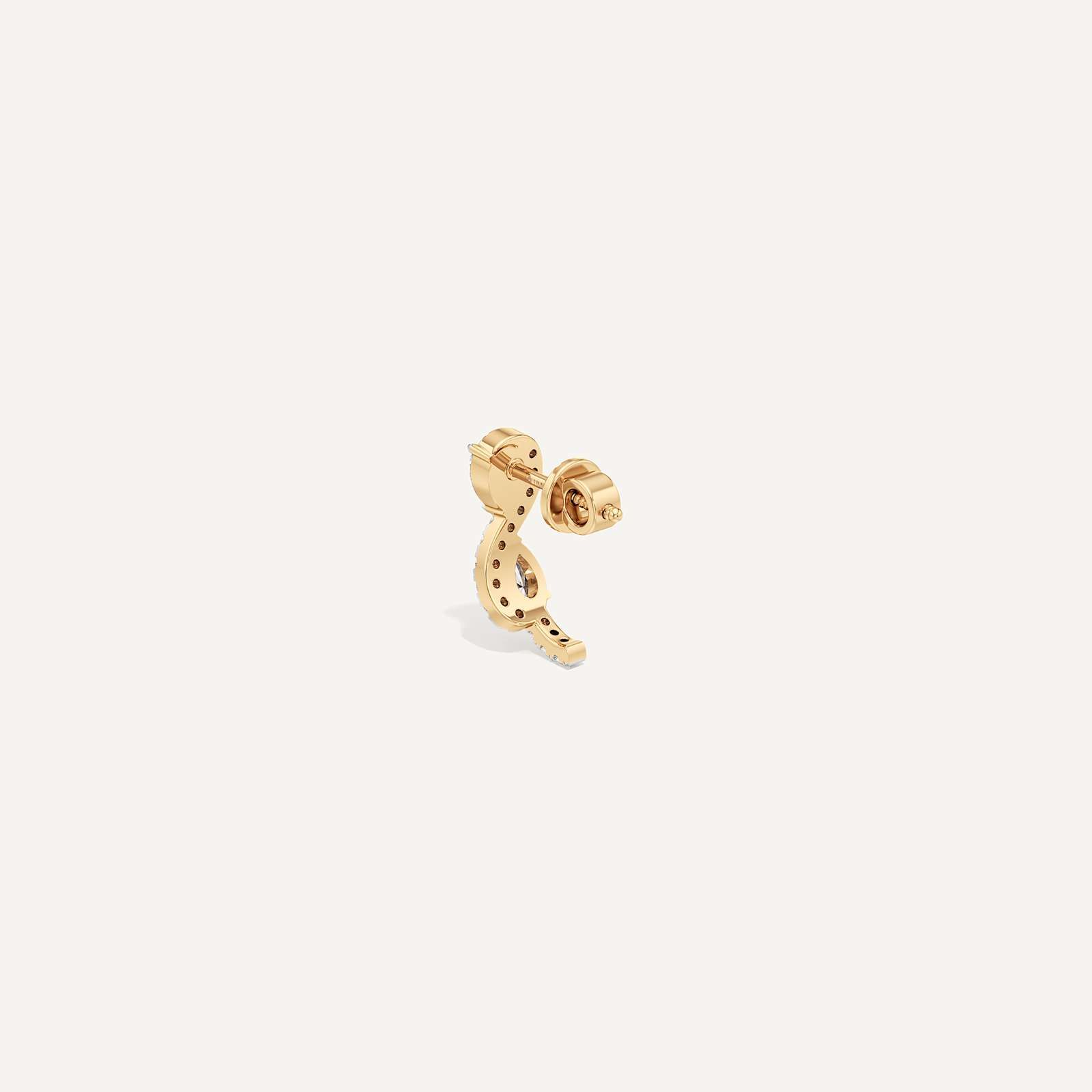 Pear Duo Swirl Toi et Moi Diamond