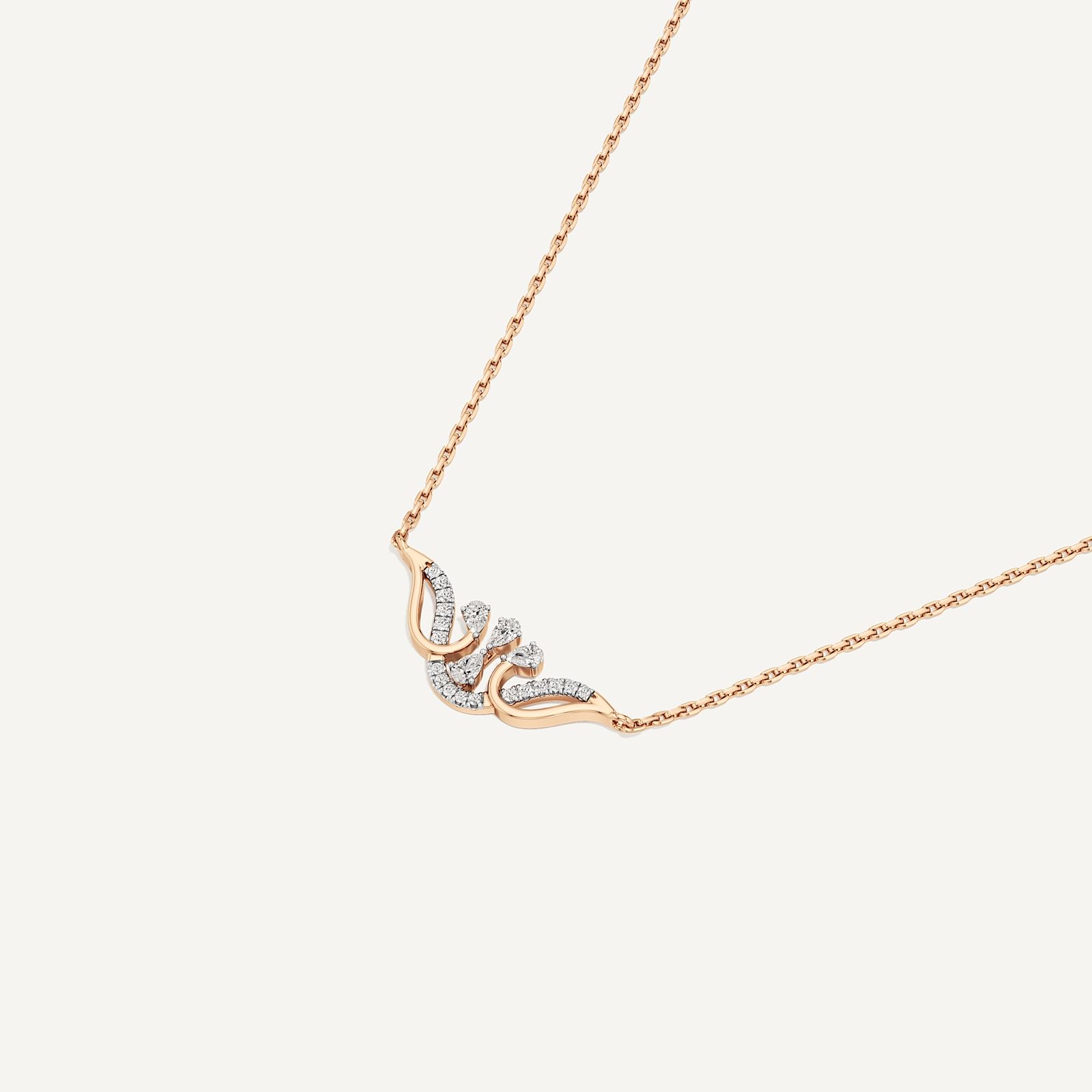 Swan Curve Pear Diamond