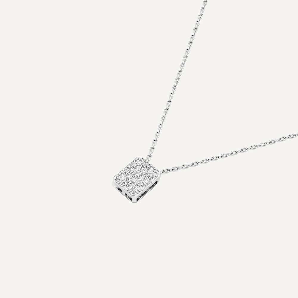 Whisper Emerald Diamond Pendant