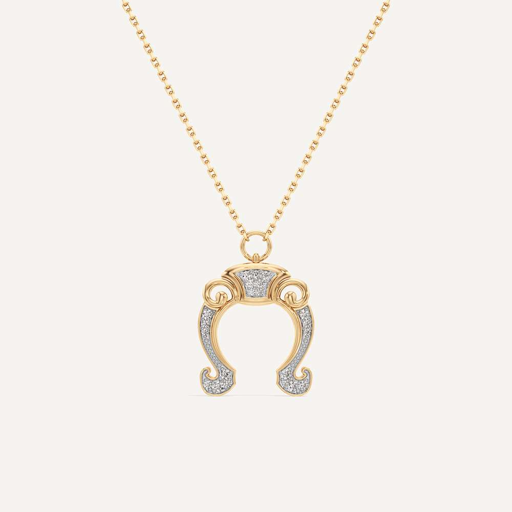 Eclipse Horseshoe Pendant