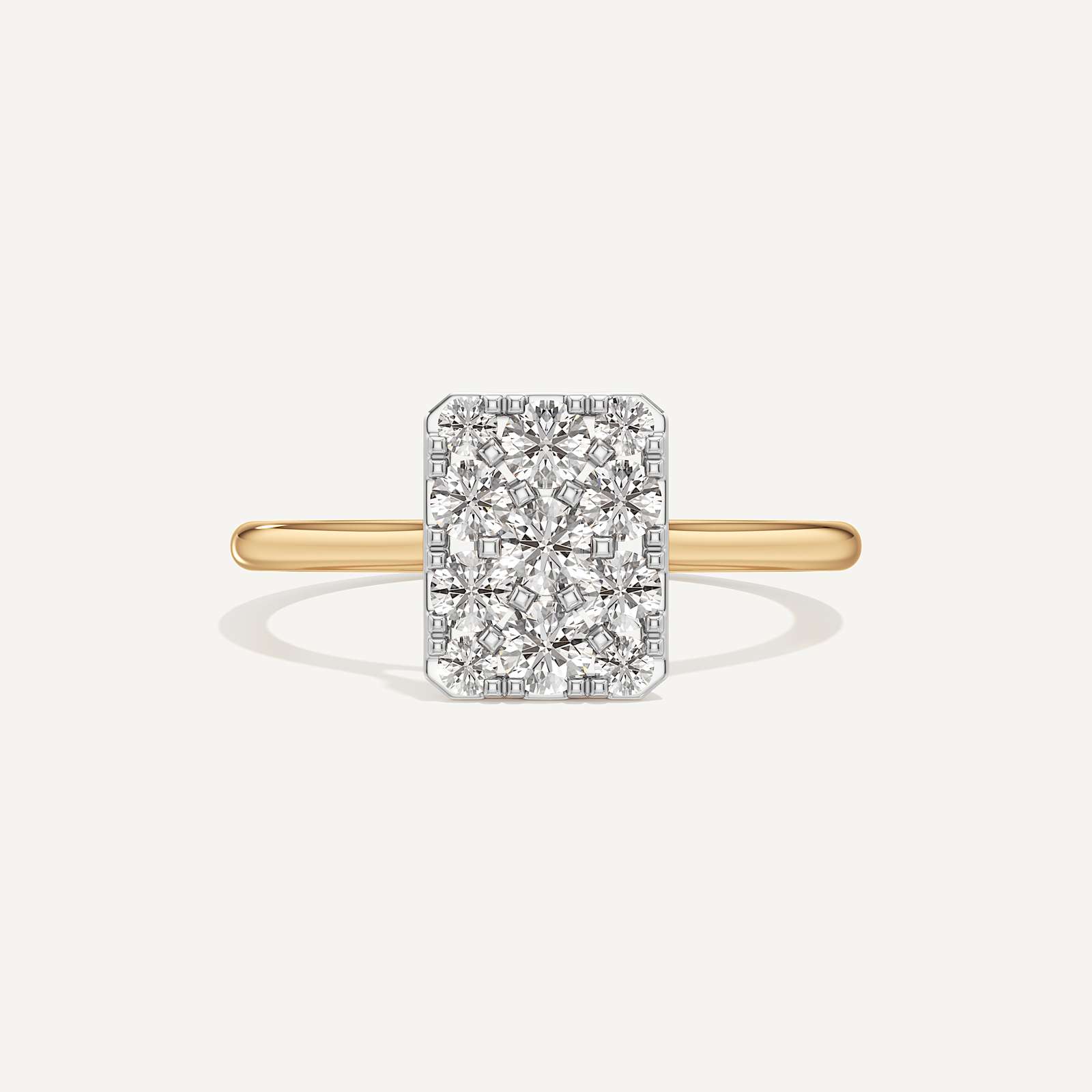 Emerald Glory Diamond Ring