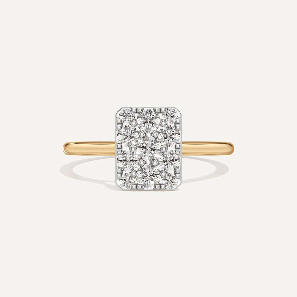 Emerald Glory Diamond Ring