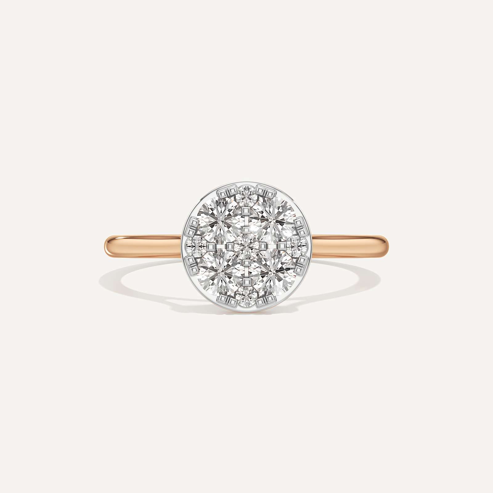 Whisper Round Diamond Ring