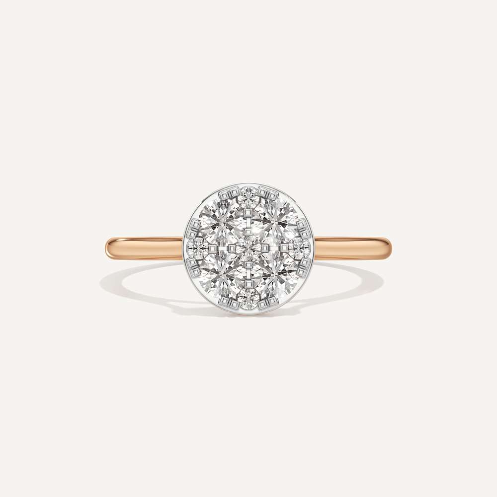Whisper Round Diamond Ring