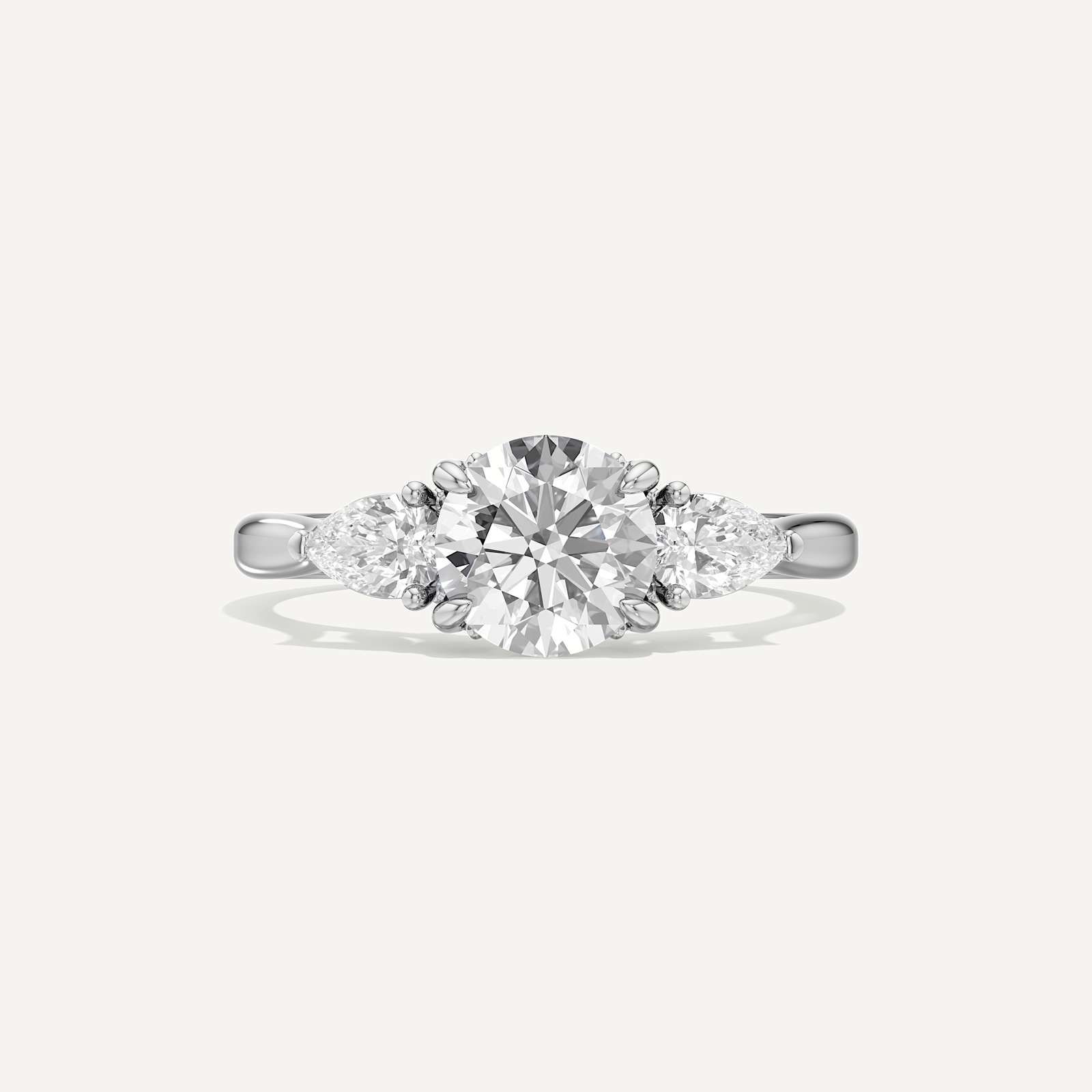 Triple Twist Diamond solitaire