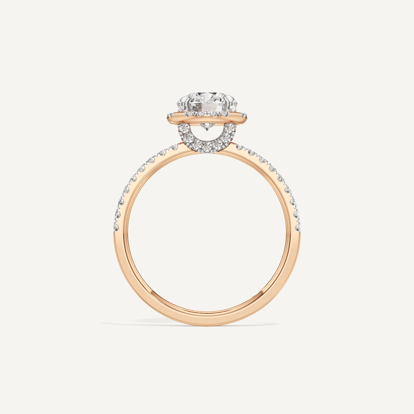 Brio Solitaire Round Diamond
