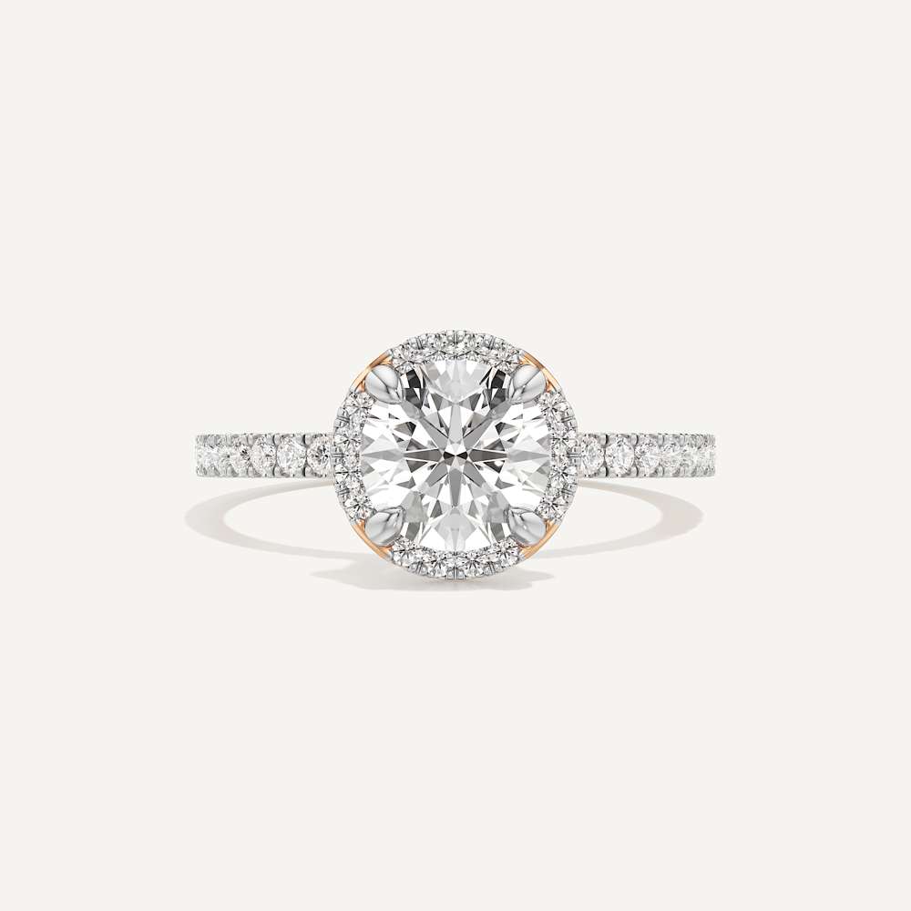 Brio Solitaire Round Diamond