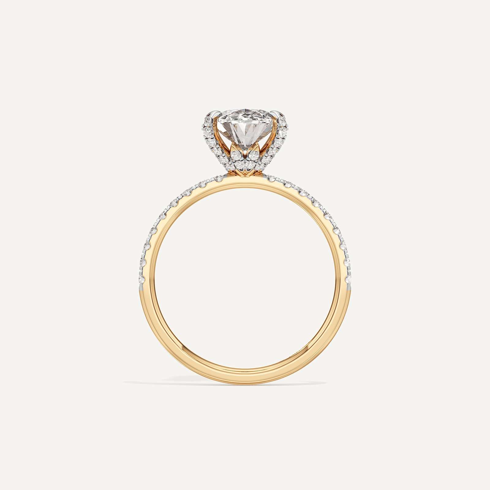 Oval Charm Diamond