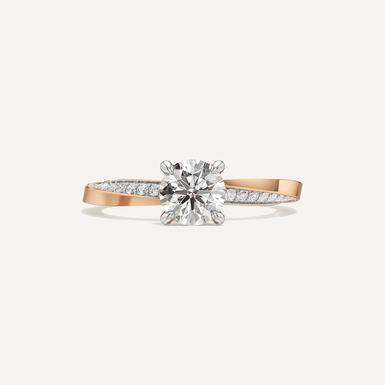 Rope Shank Solitaire Diamond