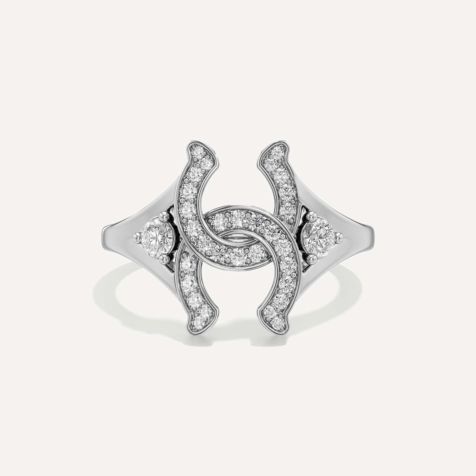 Buy Best|Maison Double Arc Horseshoe Ring|online