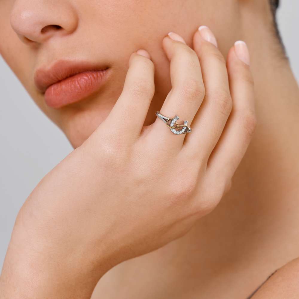 Infinity Horseshoe Ring