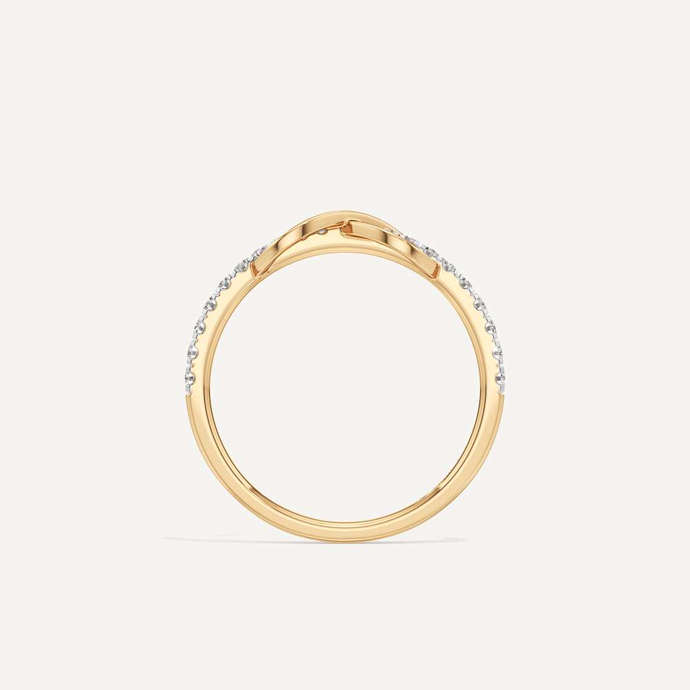 Infinity Whisper Diamond Ring