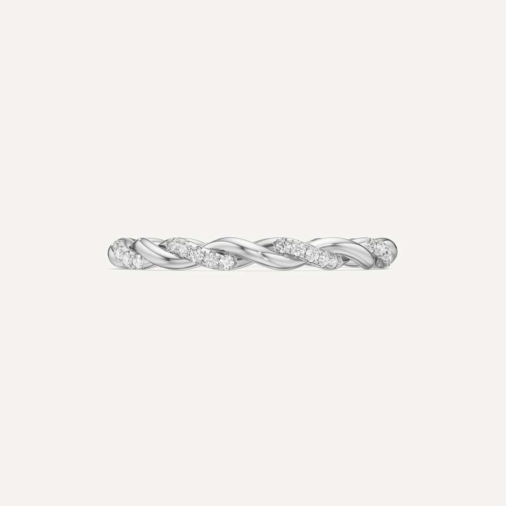 Ripple Wedding Band