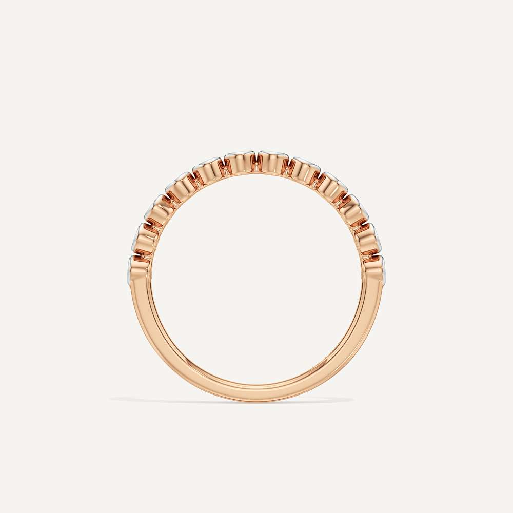 Eterna Bezel Diamond Band