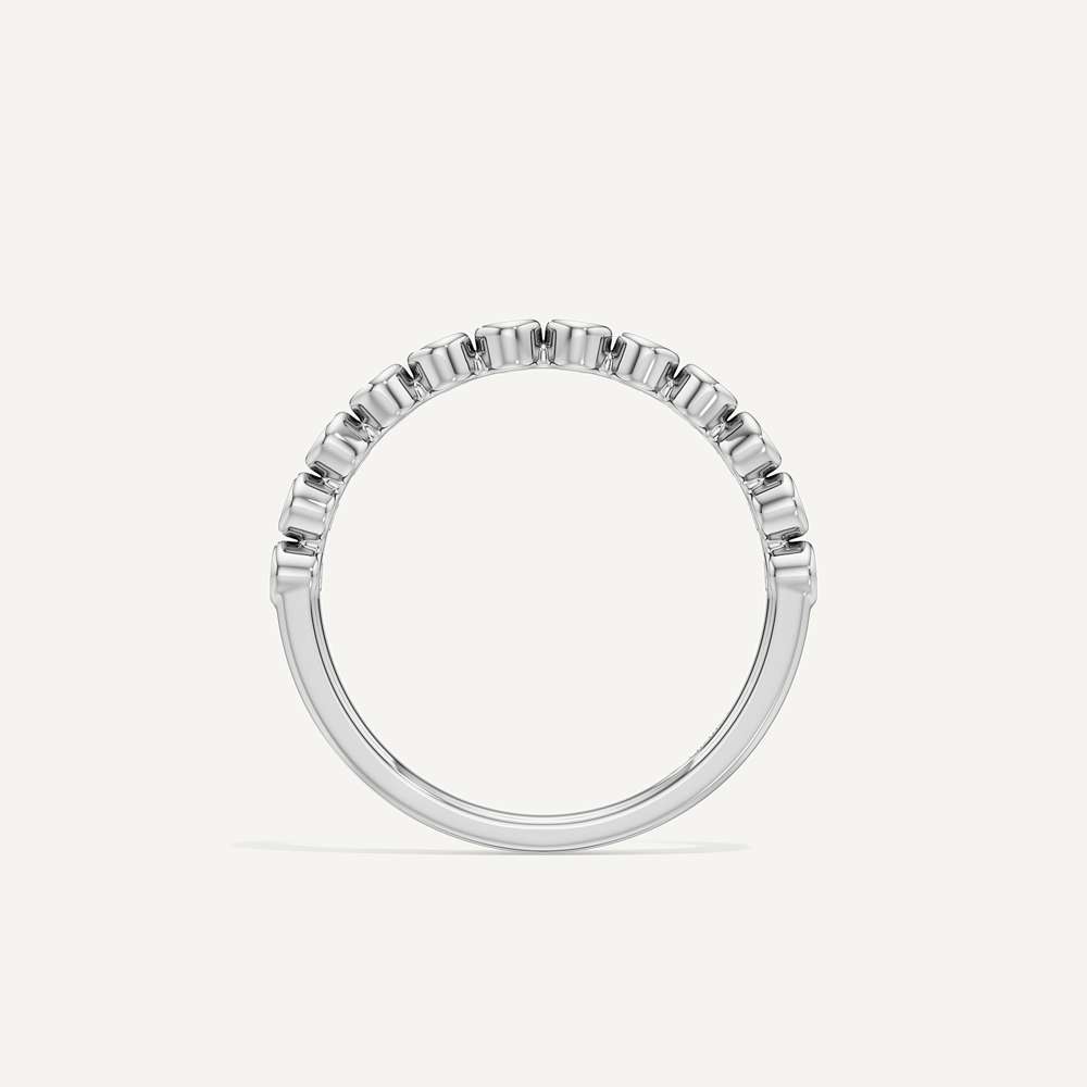 Eterna Bezel Diamond Band