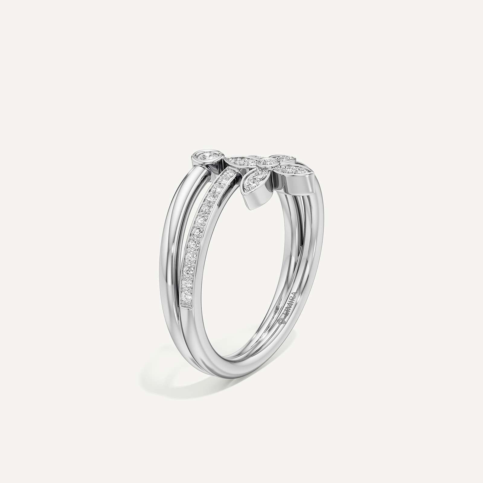 Flora Spark Round Diamond